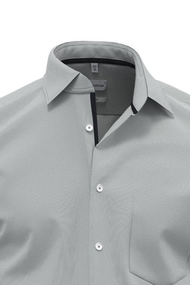 Seidensticker Hemd Herren Seidensticker Slim Bügelfreie Einfarbig Kragen Italienisch Lange Ärmel