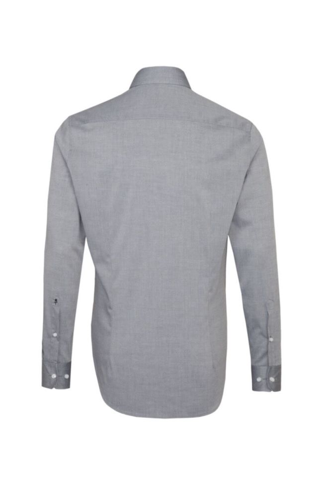 Seidensticker Hemd Herren Seidensticker Slim Bügelfreie Einfarbig Kragen Italienisch Lange Ärmel