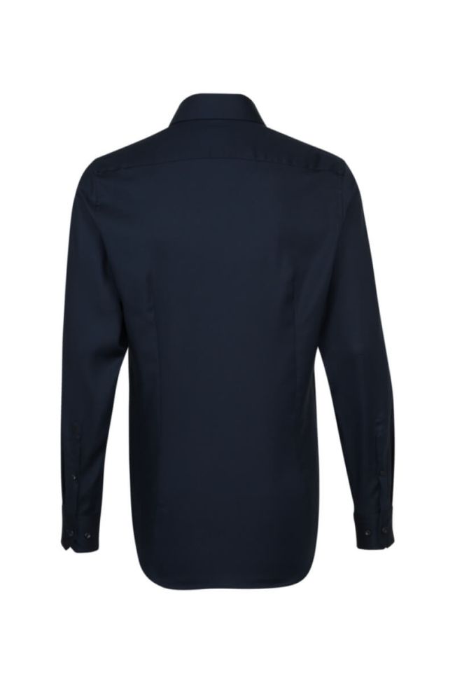 Seidensticker Hemd Herren Seidensticker Slim Bügelfreie Einfarbig Kragen Italienisch Lange Ärmel