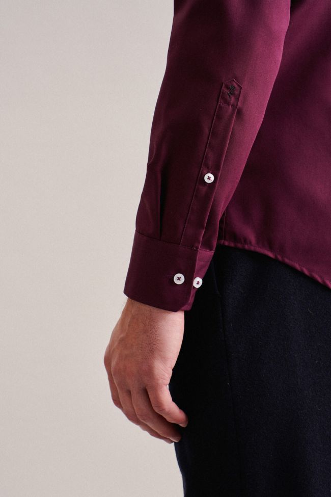 Seidensticker Hemd Herren Seidensticker Slim Bügelfreie Einfarbig Kragen Italienisch Lange Ärmel