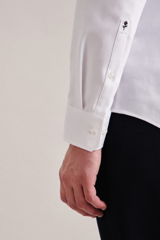 Seidensticker Hemd Herren Seidensticker Slim Bügelfreie Einfarbig Kragen Italienisch Lange Ärmel