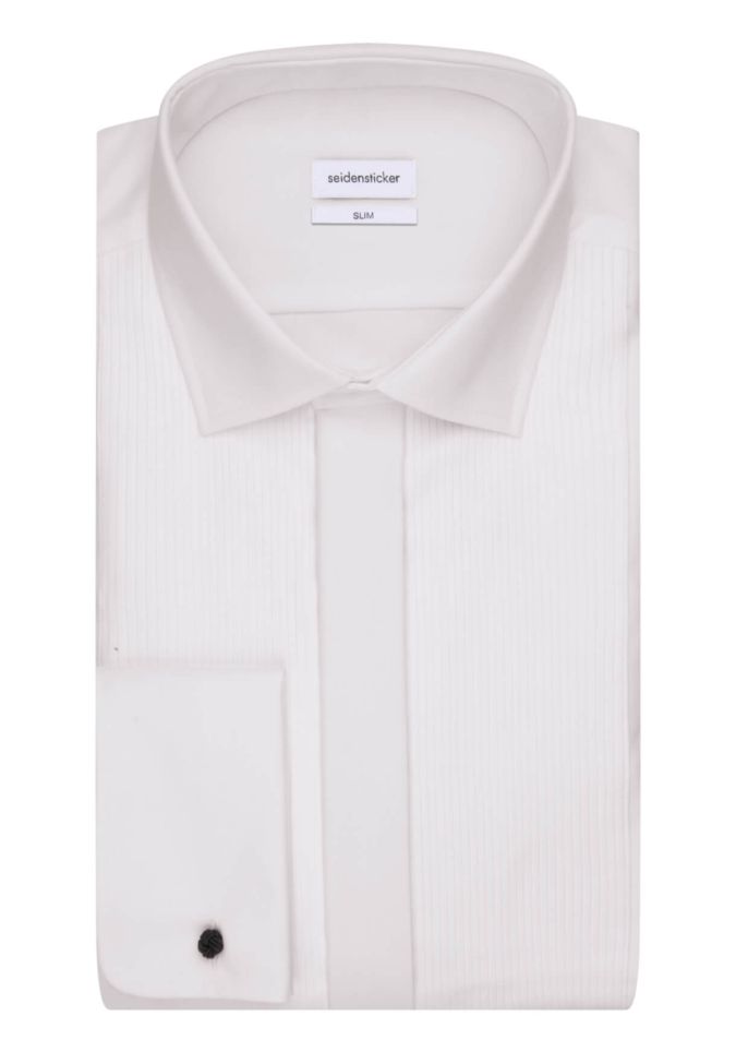 seidensticker Hemd Herren Seidensticker Slim Bügelfreie Einfarbig kragen Italienisch Lange Ärmel