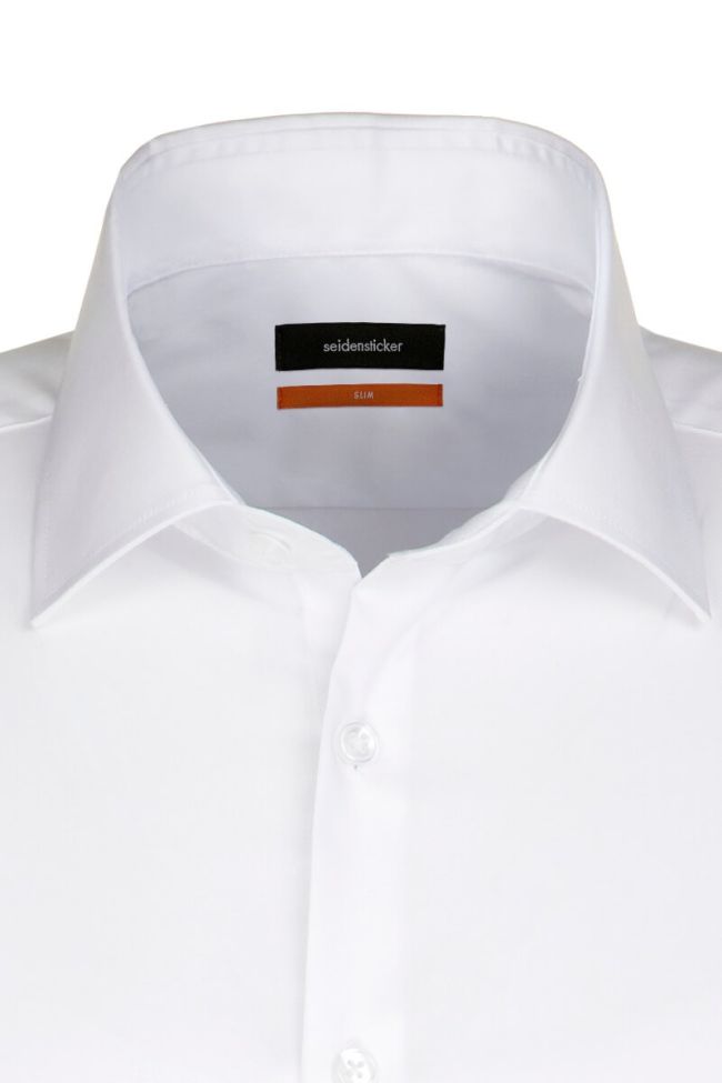 Seidensticker Hemd Herren Seidensticker Slim Bügelfreie Einfarbig Kragen Italienisch Lange Ärmel