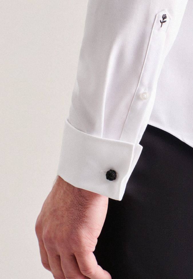 Seidensticker Hemd Herren Seidensticker Slim Bügelfreie Einfarbig Kragen Italienisch Lange Ärmel