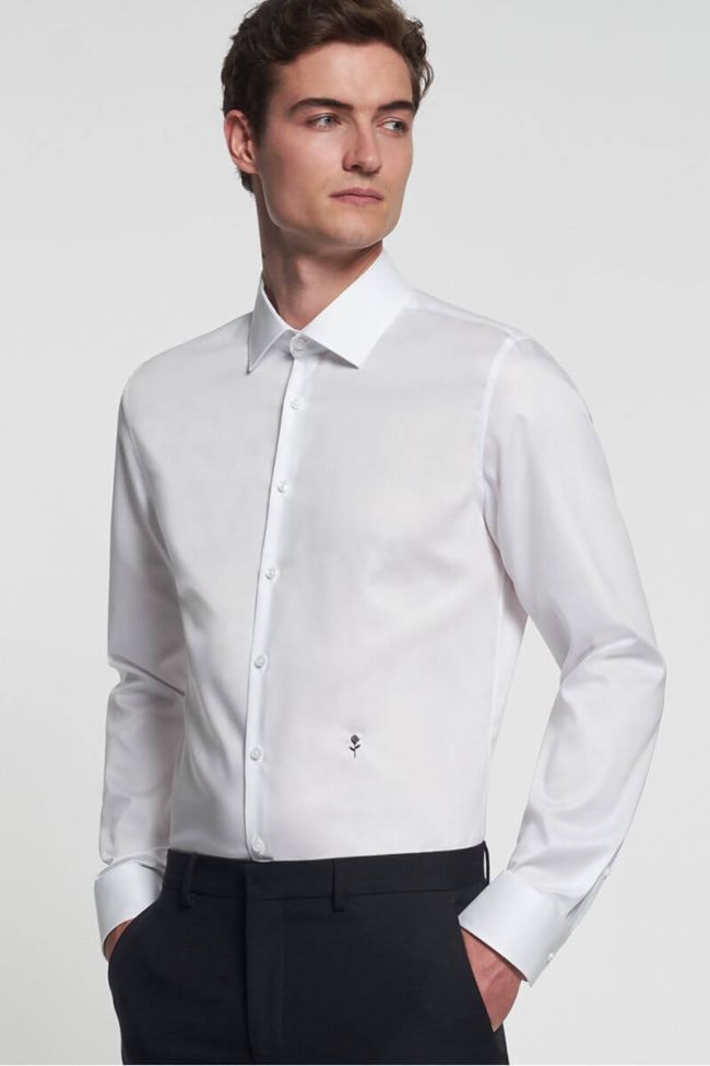 seidensticker Hemd Herren Seidensticker Slim Bügelfreie Einfarbig kragen Italienisch Lange Ärmel