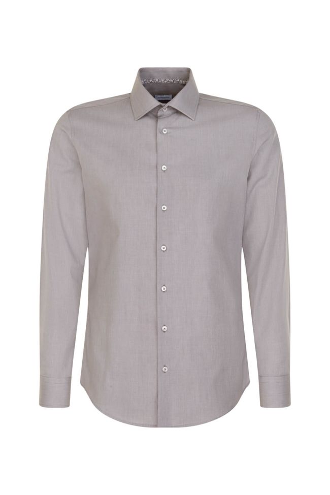 Seidensticker Hemd Herren Seidensticker Slim Bügelfreie Einfarbig Kragen Italienisch Lange Ärmel