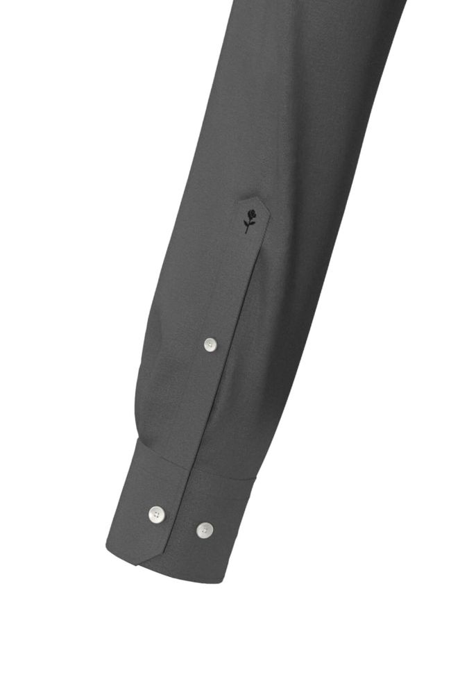 Seidensticker Hemd Herren Seidensticker Slim Bügelfreie Einfarbig Kragen Italienisch Lange Ärmel