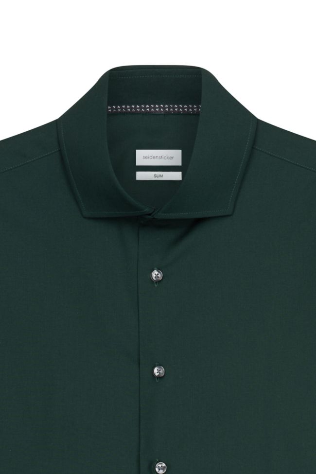 Seidensticker Hemd Herren Seidensticker Slim Bügelfreie Einfarbig Kragen Italienisch Lange Ärmel