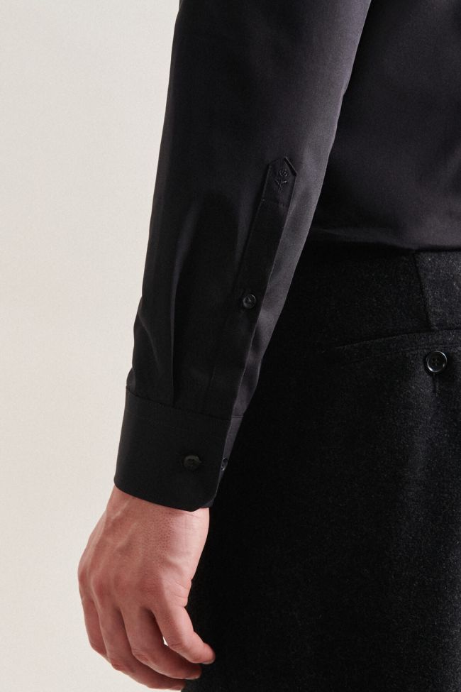 Seidensticker Hemd Herren Seidensticker Slim Bügelfreie Einfarbig Kragen Italienisch Lange Ärmel