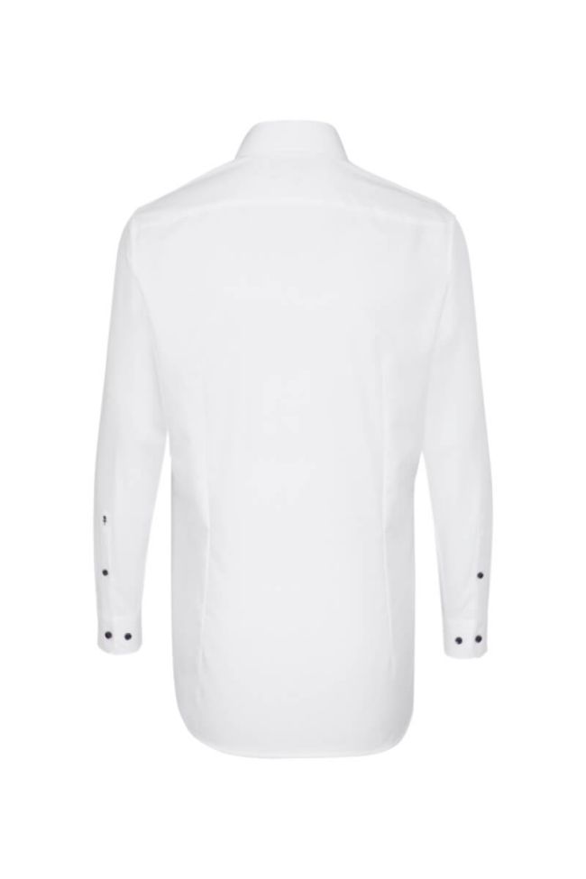 Seidensticker Hemd Herren Seidensticker Slim Bügelfreie Einfarbig Kragen Italienisch Lange Ärmel