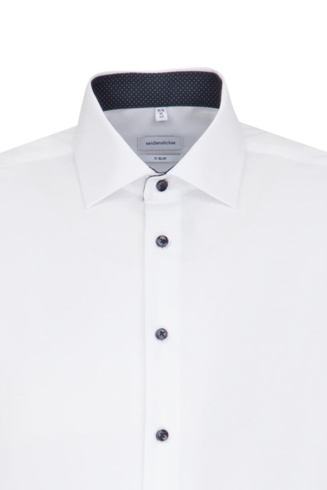 Seidensticker Hemd Herren Seidensticker Slim Bügelfreie Einfarbig Kragen Italienisch Lange Ärmel