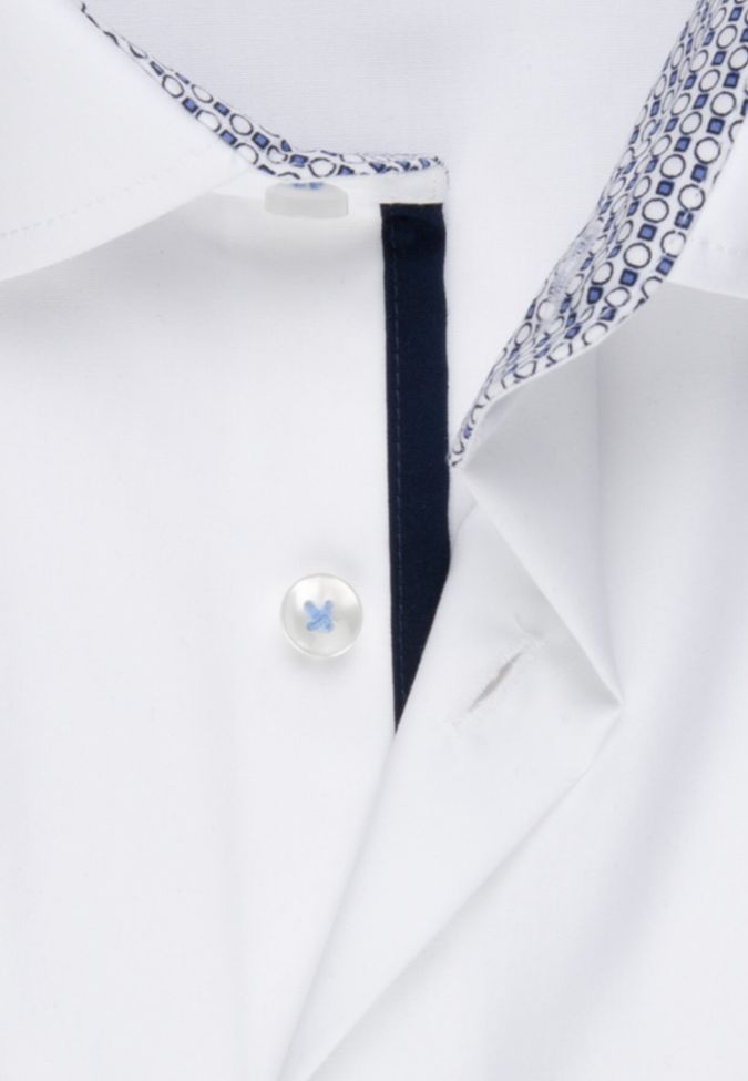 Seidensticker Hemd Herren Seidensticker Slim Bügelfreie Einfarbig Kragen Italienisch Lange Ärmel