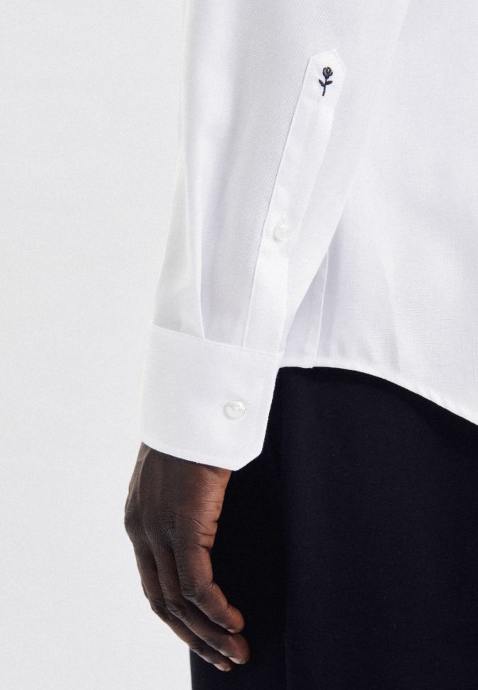 Seidensticker Hemd Herren Seidensticker Slim Bügelfreie Einfarbig Kragen Italienisch Lange Ärmel