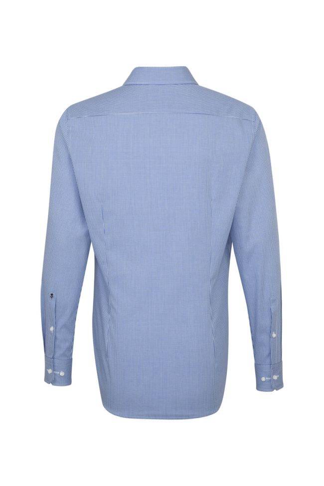 Seidensticker Hemd Herren Seidensticker Slim Bügelfreie Karo Kragen Italienisch Lange Ärmel