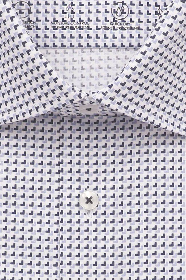 Seidensticker Hemd Herren Seidensticker Slim Bügelfreie Muster Kragen Italienisch Lange Ärmel