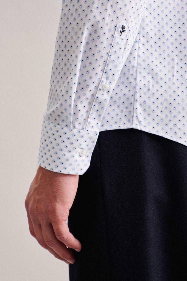 Seidensticker Hemd Herren Seidensticker Slim Bügelfreie Muster Kragen Italienisch Lange Ärmel