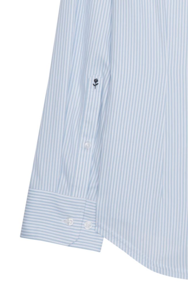 Seidensticker Hemd Herren Seidensticker Slim Bügelfreie Streifen Kragen Italienisch Lange Ärmel