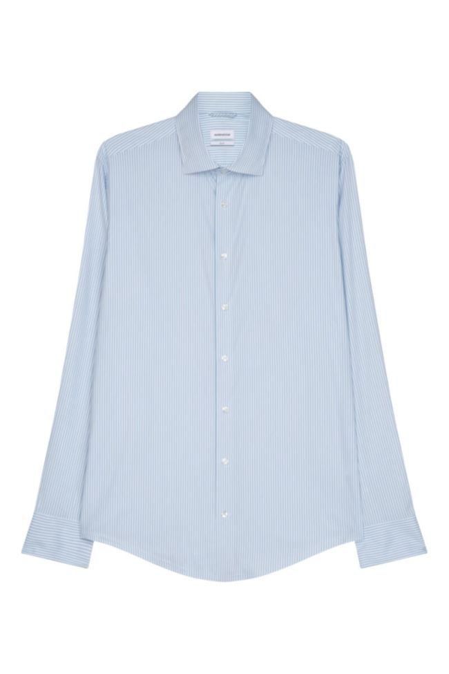 Seidensticker Hemd Herren Seidensticker Slim Bügelfreie Streifen Kragen Italienisch Lange Ärmel