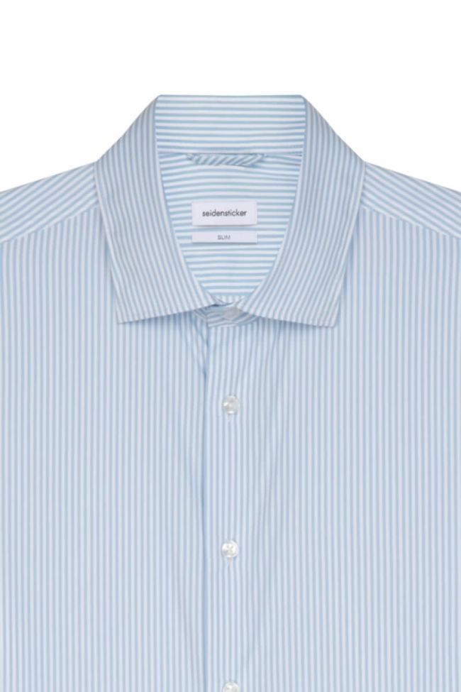 Seidensticker Hemd Herren Seidensticker Slim Bügelfreie Streifen Kragen Italienisch Lange Ärmel