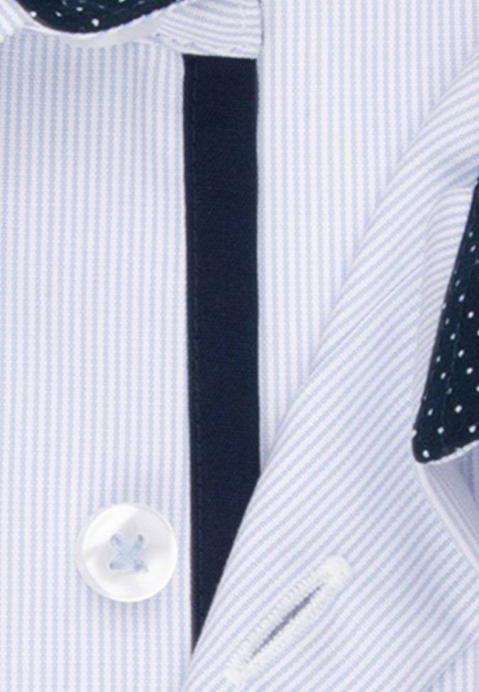 Seidensticker Hemd Herren Seidensticker Slim Bügelfreie Streifen Kragen Italienisch Lange Ärmel