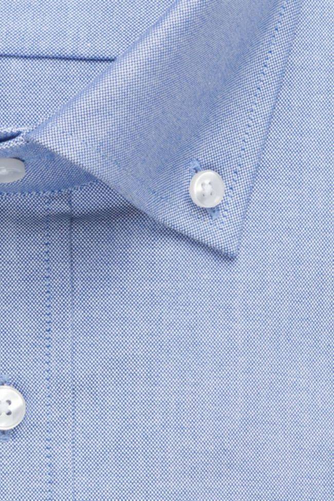 Seidensticker Hemd Herren Seidensticker Slim Einfarbig Kragen Button-Down Lange Ärmel