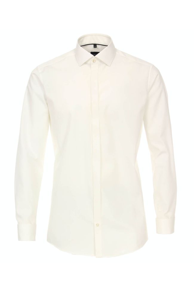 venti Hemd Herren Venti Regular Bügelfreie Einfarbig kragen Französisch Lange Ärmel