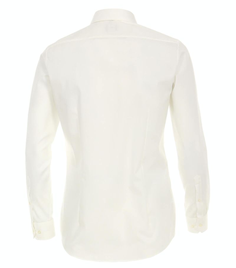 Venti Hemd Herren Venti Slim Bügelfreie Einfarbig Kragen Französisch Lange Ärmel