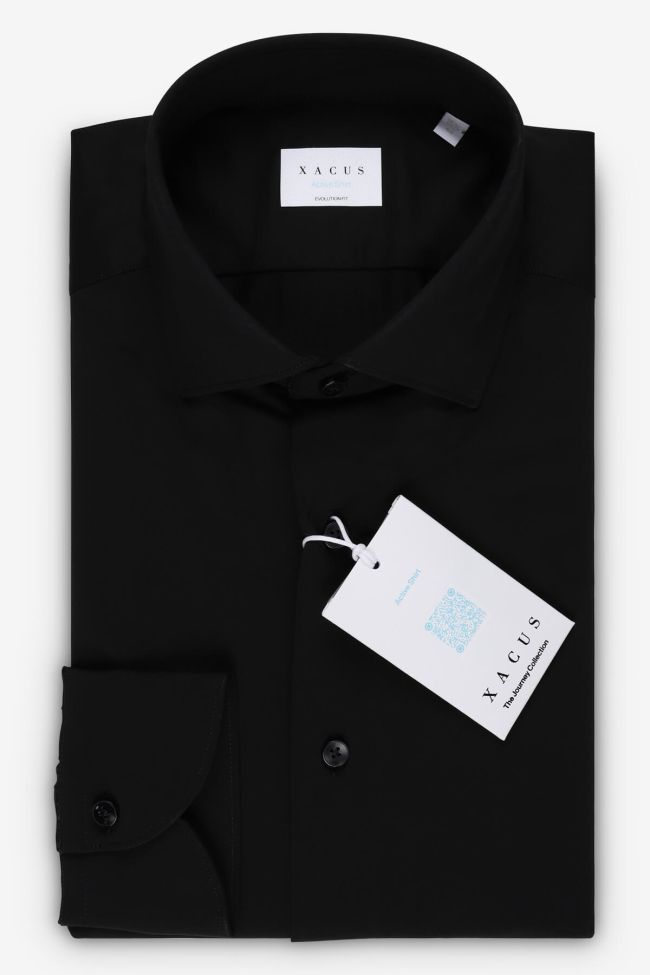 xacus Hemd Herren Xacus Classic Bügelfreie Einfarbig 86% poliammide 14% elastan kragen Französisch Lange Ärmel