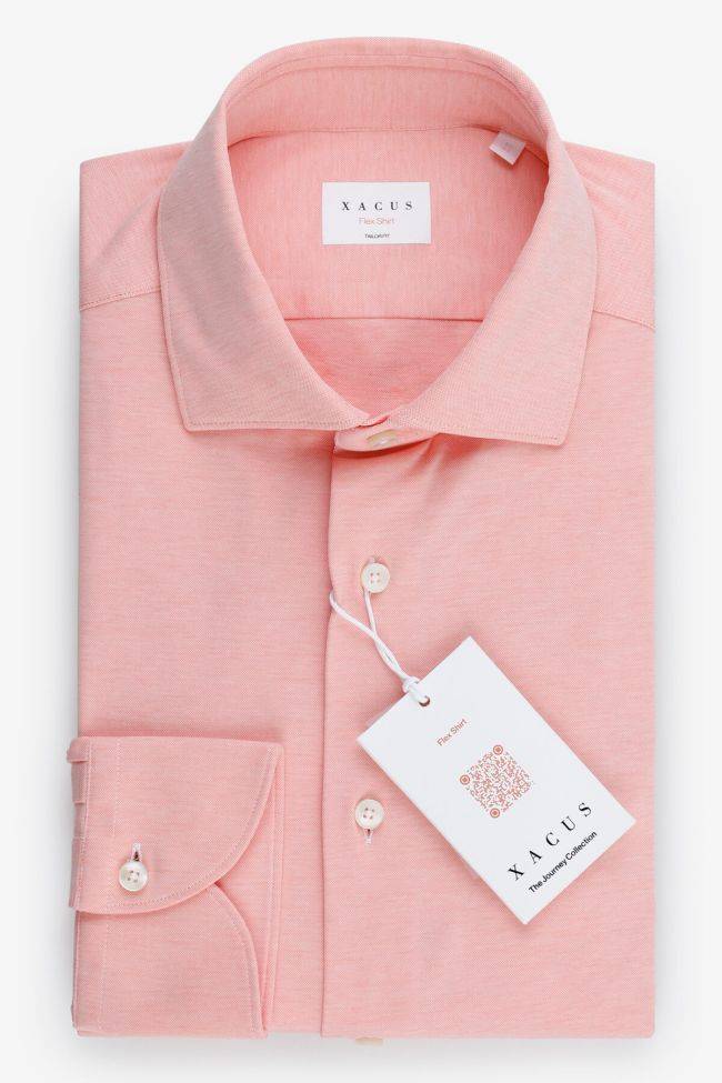 xacus Hemd Herren Xacus Regular Bügelfreie Einfarbig 60% cotton 28% nylon 12% ea kragen Französisch Lange Ärmel