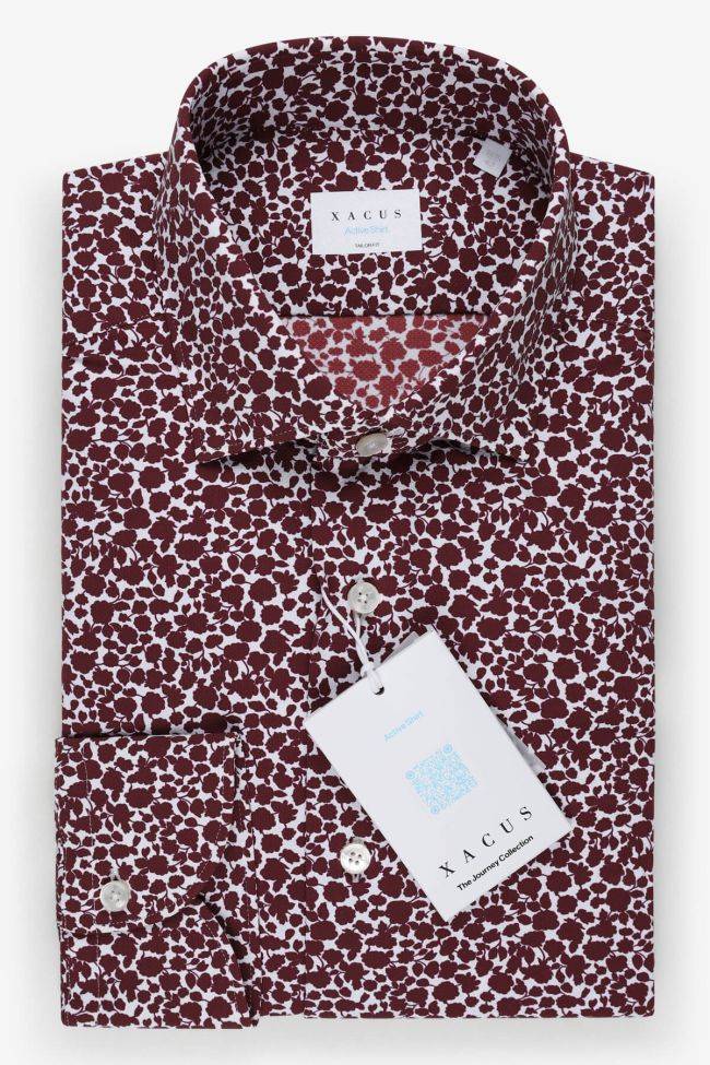 xacus Hemd Herren Xacus Regular Bügelfreie Muster 86% poliammide 14% elastan kragen Französisch Lange Ärmel