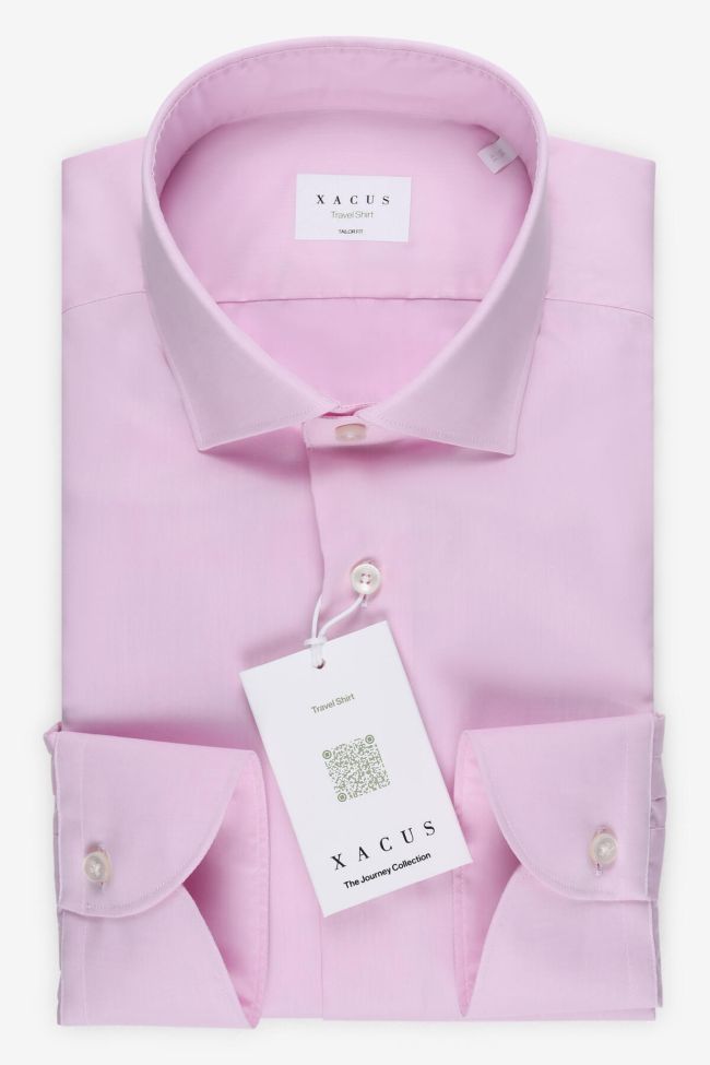 xacus Hemd Herren Xacus Regular Einfarbig 100% Baumwolle kragen Französisch Lange Ärmel