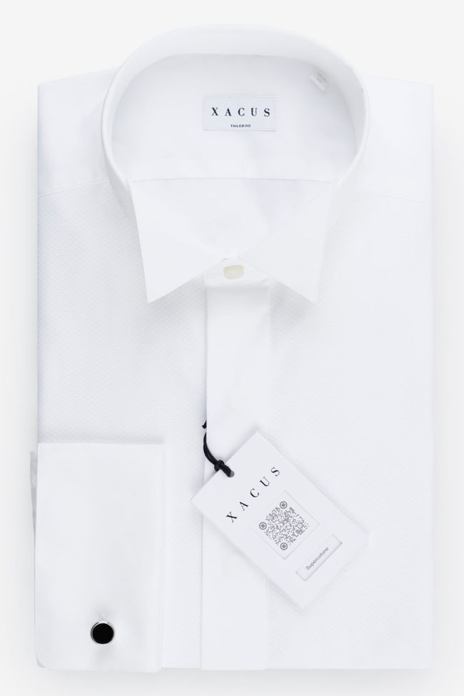 xacus Hemd Herren Xacus Regular Einfarbig 100% Baumwolle kragen Kläppchenkragen Lange Ärmel