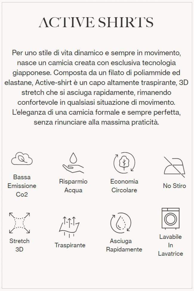 Xacus Hemd Herren Xacus Regular Halb Unifarben 86% Poliammide 14% Elastan Kragen Französisch Lange Ärmel
