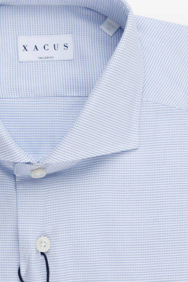 xacus Hemd Herren Xacus Regular Streifen 60% cotton 40% Lyocell kragen Französisch Lange Ärmel