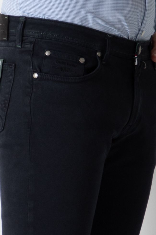 B-settecento Hose Herren B-Settecento 5 Pocket Slim Einfarbig 97% Baumwolle 3% Elastan