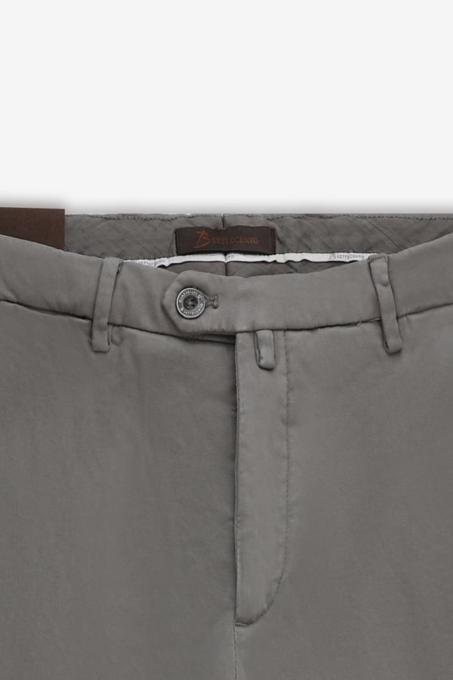 B-settecento Hose Herren B-Settecento Chinos Regular Einfarbig 97% Baumwolle 3% Elastan