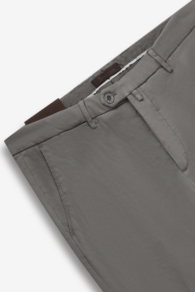 B-settecento Hose Herren B-Settecento Chinos Regular Einfarbig 97% Baumwolle 3% Elastan