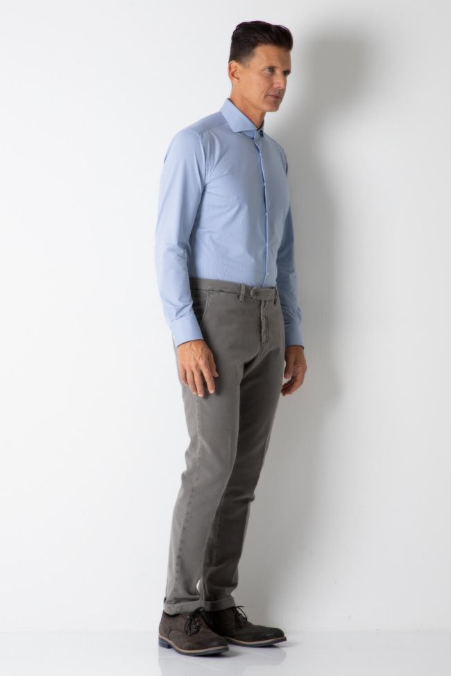 B-settecento Hose Herren B-Settecento Chinos Slim Einfarbig