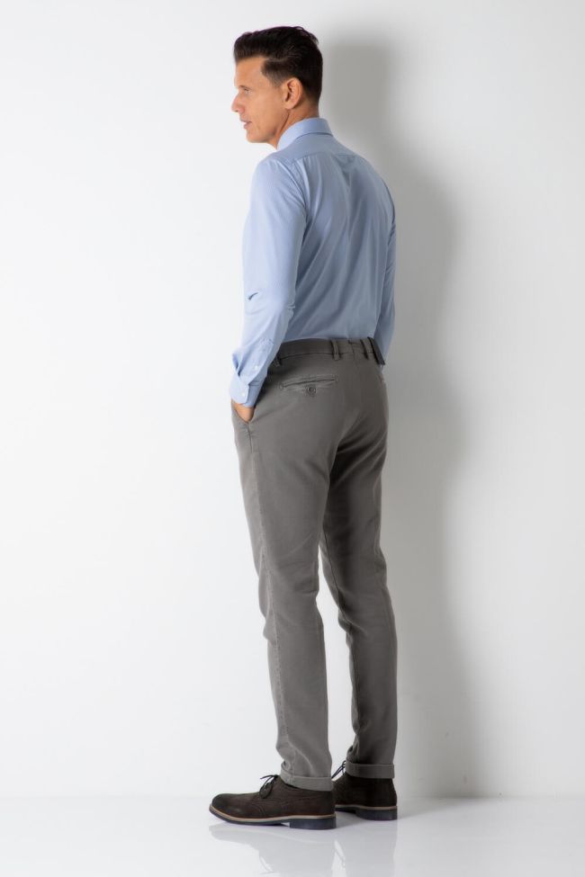 B-settecento Hose Herren B-Settecento Chinos Slim Einfarbig