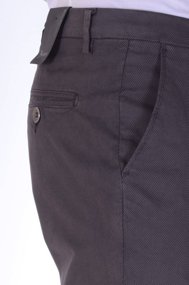 B-settecento Hose Herren B-Settecento Chinos Slim Einfarbig 97% Baumwolle 3% Elastan