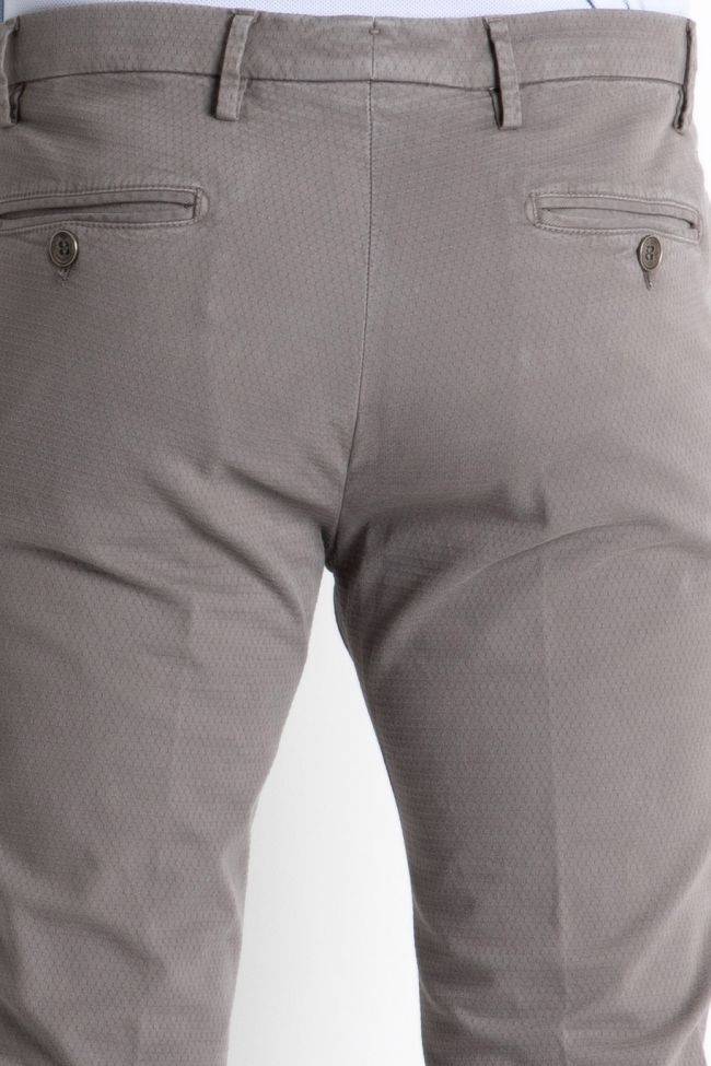 B-settecento Hose Herren B-Settecento Chinos Slim Einfarbig 97% Baumwolle 3% Elastan