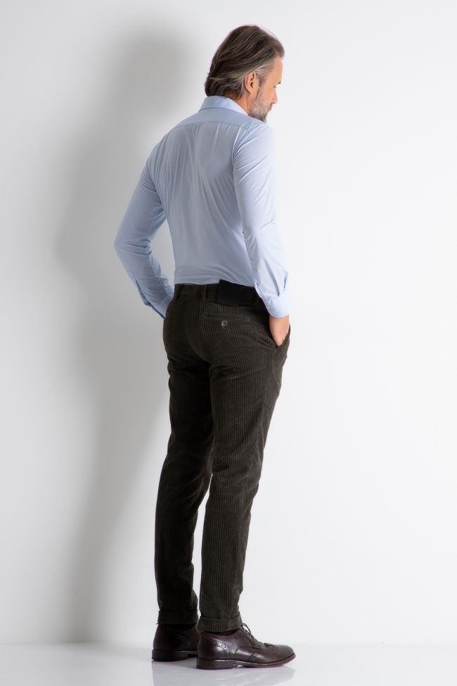 B-settecento Hose Herren B-Settecento Chinos Slim Einfarbig 97% Baumwolle 3% Elastan