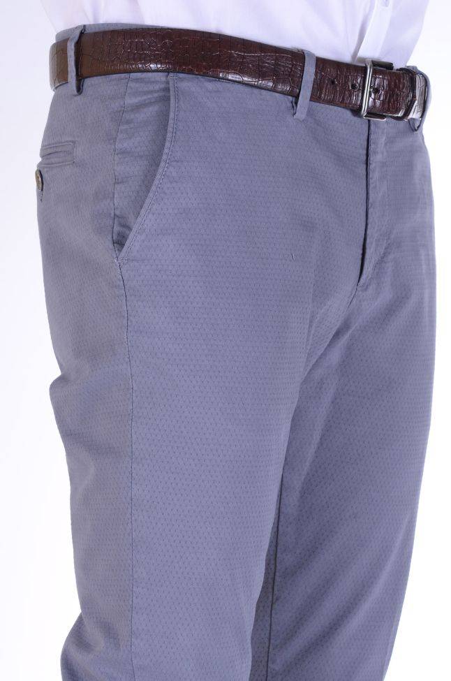 B-settecento Hose Herren B-Settecento Chinos Slim Einfarbig 97% Baumwolle 3% Elastan
