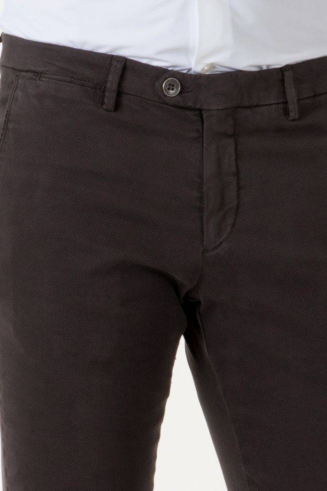 B-settecento Hose Herren B-Settecento Chinos Slim Einfarbig 97% Baumwolle 3% Elastan