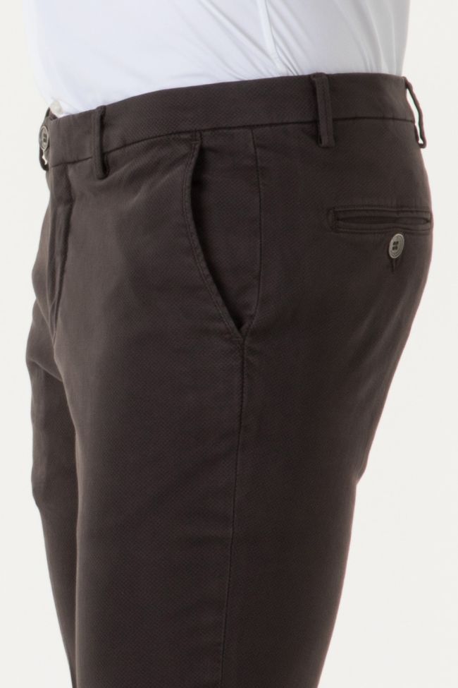 B-settecento Hose Herren B-Settecento Chinos Slim Einfarbig 97% Baumwolle 3% Elastan