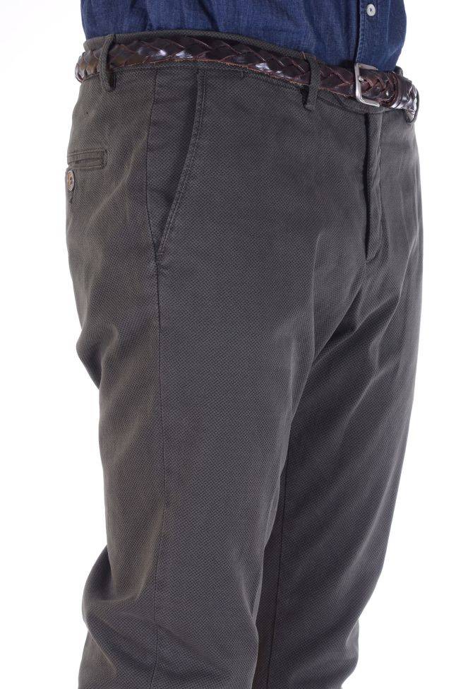 B-settecento Hose Herren B-Settecento Chinos Slim Einfarbig 97% Baumwolle 3% Elastan