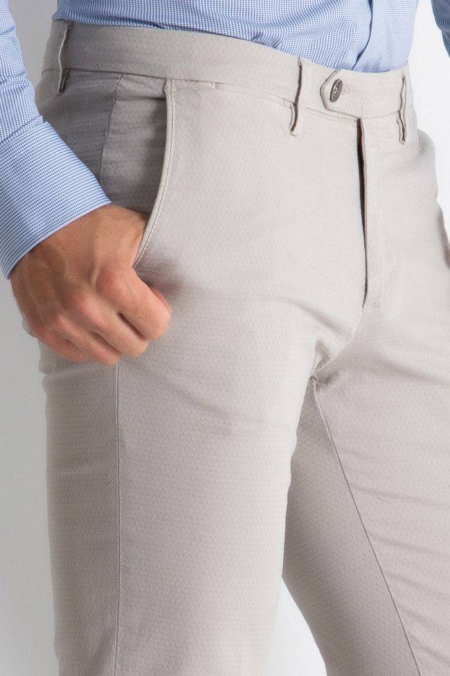 B-settecento Hose Herren B-Settecento Chinos Slim Einfarbig 97% Baumwolle 3% Elastan