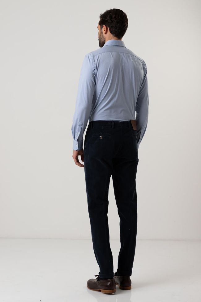 B-settecento Hose Herren B-Settecento Chinos Slim Einfarbig 98% Cotton 2% Elastan