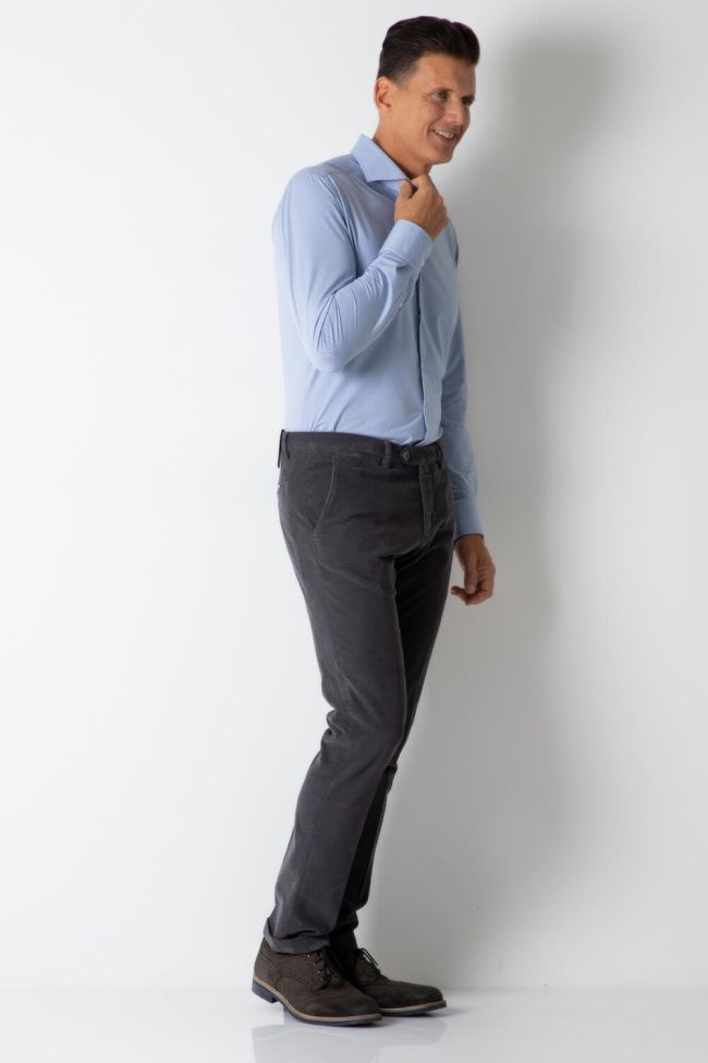 B-settecento Hose Herren B-Settecento Chinos Slim Einfarbig