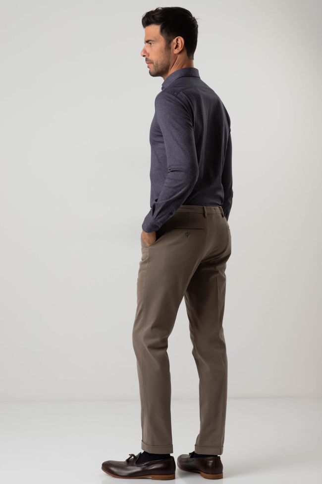 B-settecento Hose Herren B-Settecento Chinos Slim Einfarbig